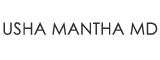 The Usha Mantha MD website scrolling logo