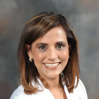 Women’s Health Pomona CA Usha Mantha Meet the Team A headshot photo of Dr. Usha Mantha, a doctor and women's health expert